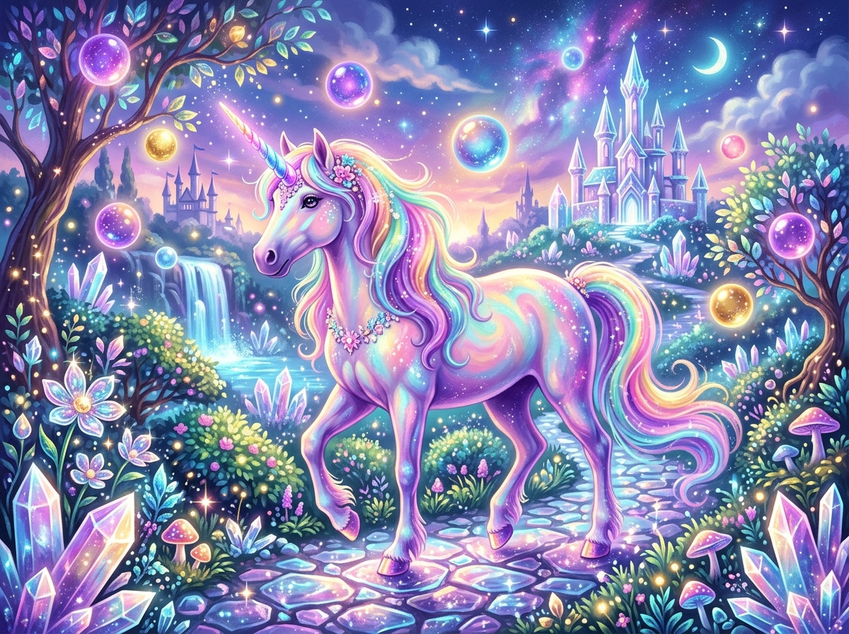 Unicorn in Wonderland